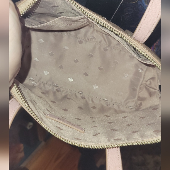 Kate Spade Gold and Pink Glitter Purse - Picture 11 of 14